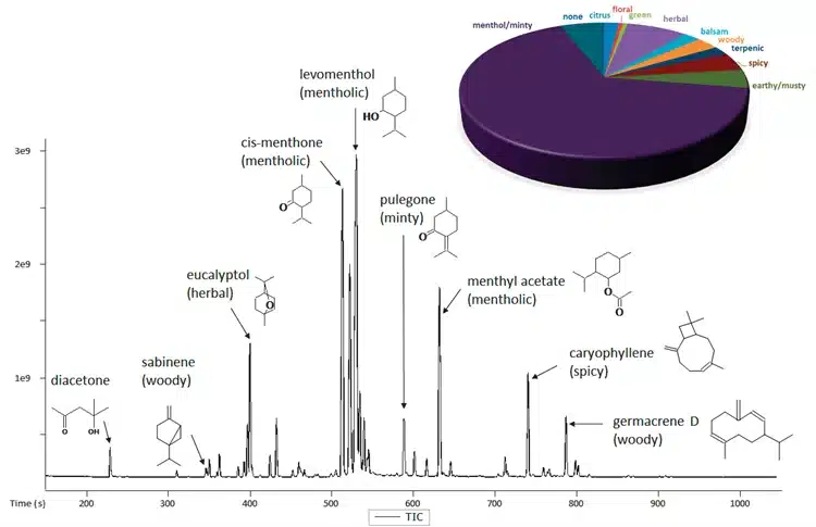 chemistry profile essential oil